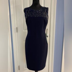NWT Blu Sage Navy Cocktail dress